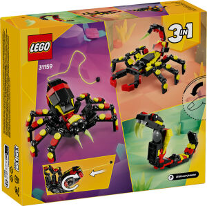 31159 Creator 3in1 Wild Animals: Surprising Spider - 3