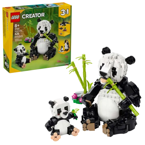 31165 Creator 3in1 Wild Animals: Panda Family - 1