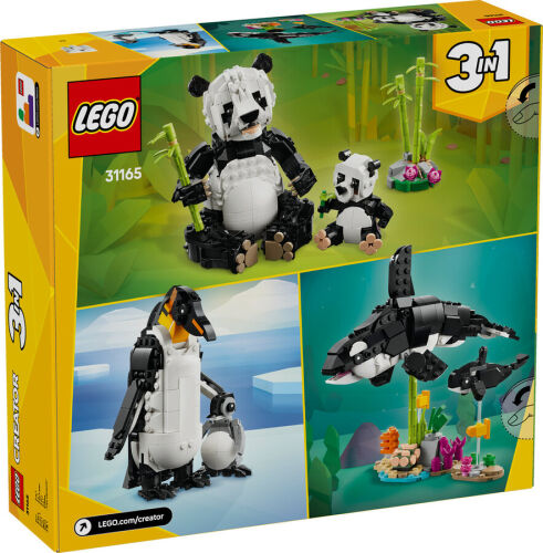 31165 Creator 3in1 Wild Animals: Panda Family - 3