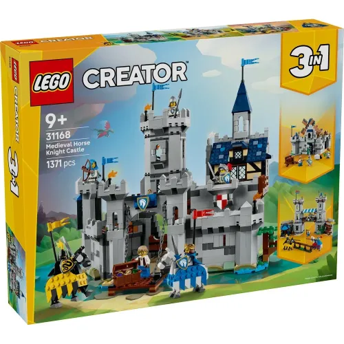 31168 Creator 3in1 Medieval Horse Knight Castle - 2