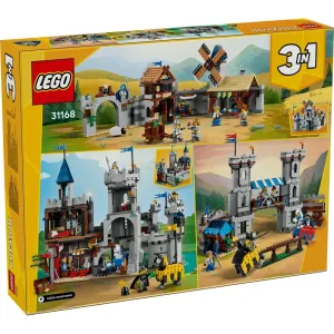 31168 Creator 3in1 Medieval Horse Knight Castle - 3