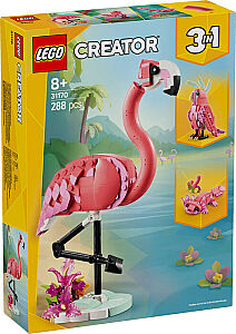 31170 Creator 3 in 1 Wild Animals: Pink Flamingo - 2