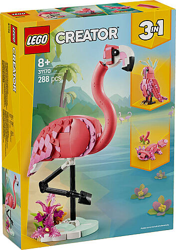 31170 Creator 3 in 1 Wild Animals: Pink Flamingo - 2