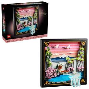 31218 Art Japanese Cherry Blossom Landscape - 1