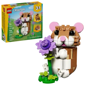 31376 Creator 3in1 Cute Hamster with a Flower - 1
