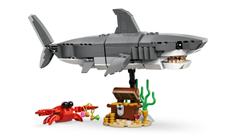 31381 Creator 3in1 Fierce Shark with a Treasure Chest - 5