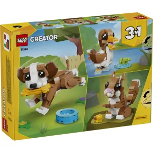 31382 Creator 3in1 Cute Animals: Playful Puppy Dog - 3