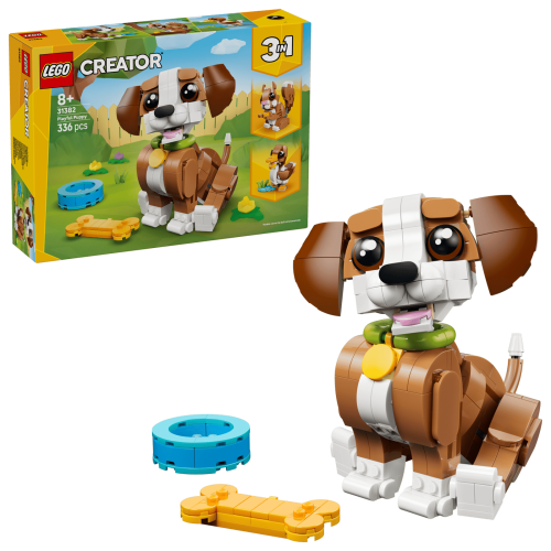 31382 Creator 3in1 Cute Animals: Playful Puppy Dog - 1