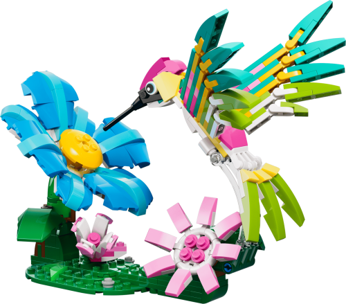 31384 Creator 3in1 Wild Animals: Colorful Hummingbird - 4