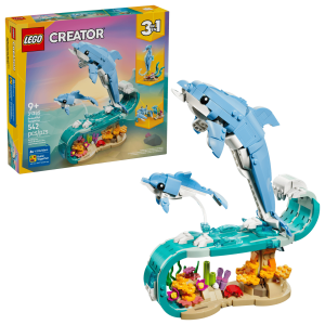 31385 Creator 3in1 Sea Animals: Beautiful Dolphins - LEGO®