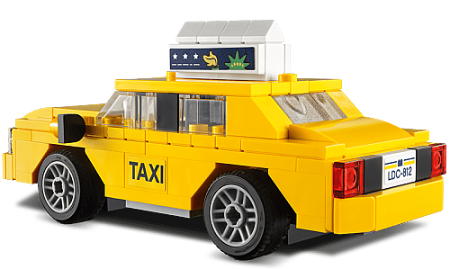 40468 Creator Yellow Taxi - 4