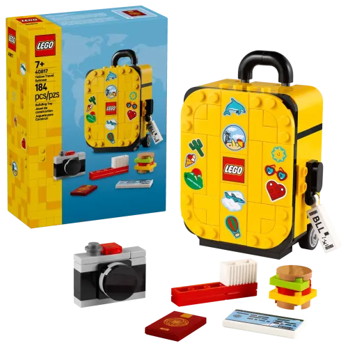 40817 Gift Yellow Travel Suitcase - 1