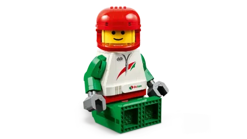 40819 Minifigures Up-Scaled Racing Driver Minifigure - 3