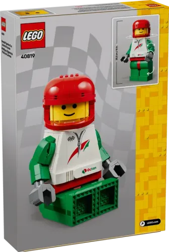 40819 Minifigures Up-Scaled Racing Driver Minifigure - 2