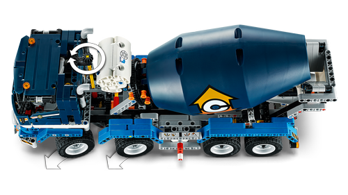 42112 Technic Concrete Mixer Truck - 7