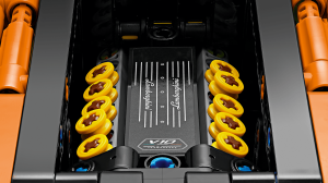 42196 Technic Lamborghini Huracán Tecnica Orange - 8