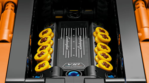 42196 Technic Lamborghini Huracán Tecnica Orange - 8