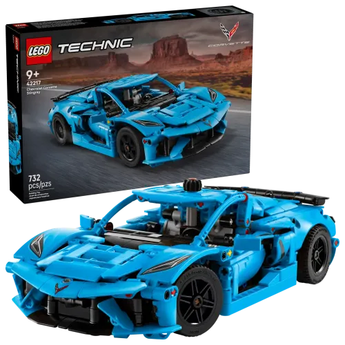 42217 Technic Chevrolet Corvette Stingray Blue - 1