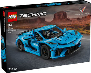 42217 Technic Chevrolet Corvette Stingray Blue - 2