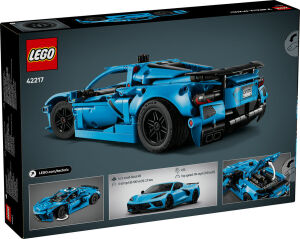 42217 Technic Chevrolet Corvette Stingray Blue - 3