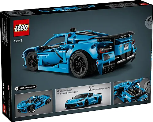 42217 Technic Chevrolet Corvette Stingray Blue - 3
