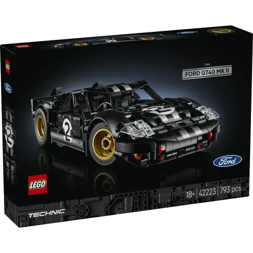 42223 Technic 1966 Ford GT40 MKII Race Car - 2