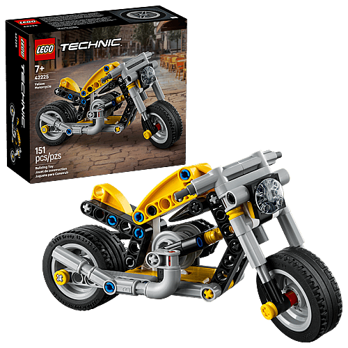 42225 Technic Yellow Motorcycle - 1