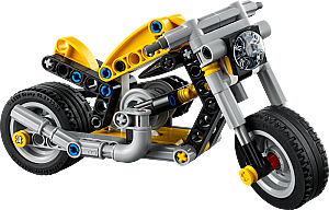 42225 Technic Yellow Motorcycle - 4