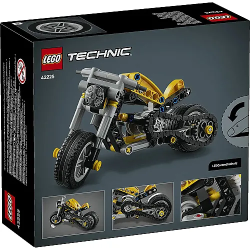 42225 Technic Yellow Motorcycle - 3