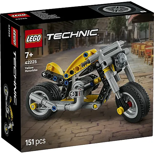 42225 Technic Yellow Motorcycle - 2