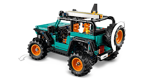 42227 Technic Jeep® Wrangler Rubicon SUV - 6