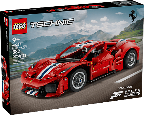42235 Technic Ferrari 488 Pista Car - 2