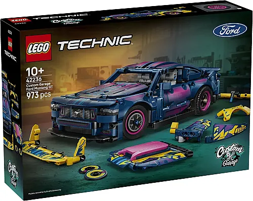 42236 Technic Custom Garage Ford Mustang GT Car - 2