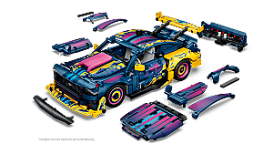 42236 Technic Custom Garage Ford Mustang GT Car - 4