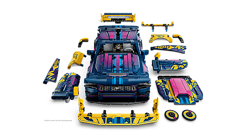 42236 Technic Custom Garage Ford Mustang GT Car - 7