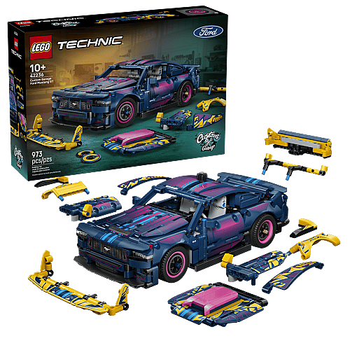 42236 Technic Custom Garage Ford Mustang GT Car - 1