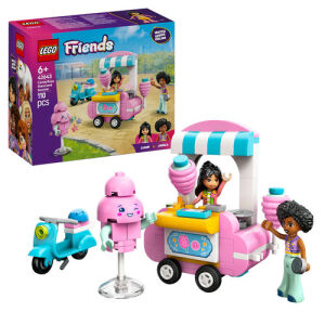 42643 Friends Cotton Candy Stand and Scooter - 1