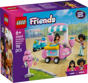 42643 Friends Cotton Candy Stand and Scooter - 2