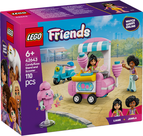 42643 Friends Cotton Candy Stand and Scooter - 2