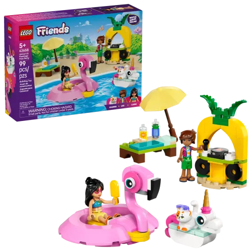 42658 Friends Unicorn & Flamingo Pool Party - 1