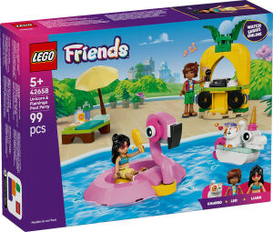 42658 Friends Unicorn & Flamingo Pool Party - 2