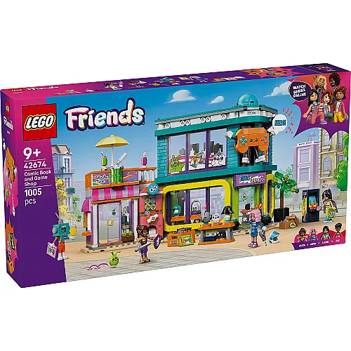 42674 Friends Comic Book and Game Store - 2