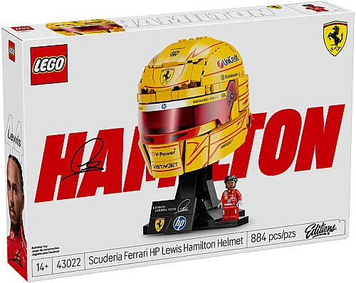 43022 Editions Scuderia Ferrari HP Lewis Hamilton Helmet - 2
