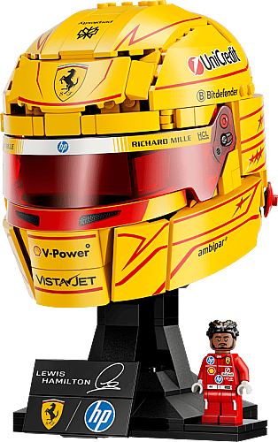 43022 Editions Scuderia Ferrari HP Lewis Hamilton Helmet - 4