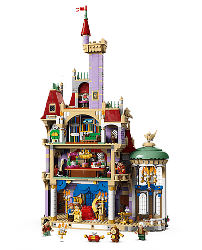 43263 Disney Beauty and the Beast Castle - 6