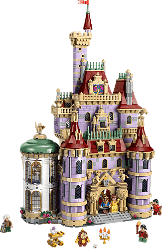 43263 Disney Beauty and the Beast Castle - 4
