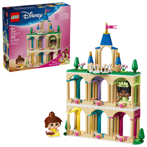 43291 Disney Mini Belle & Tiana with Castle - 1
