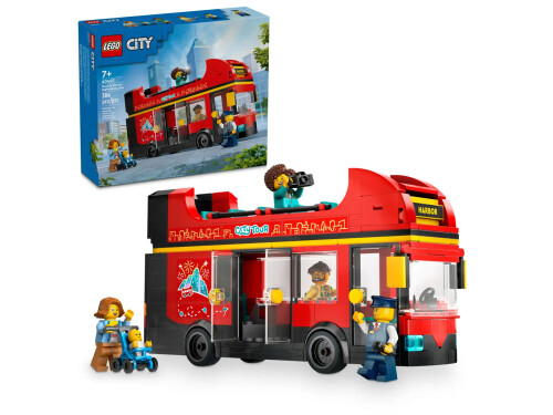 60407 City Red Double-Decker Sightseeing Bus - LEGO®