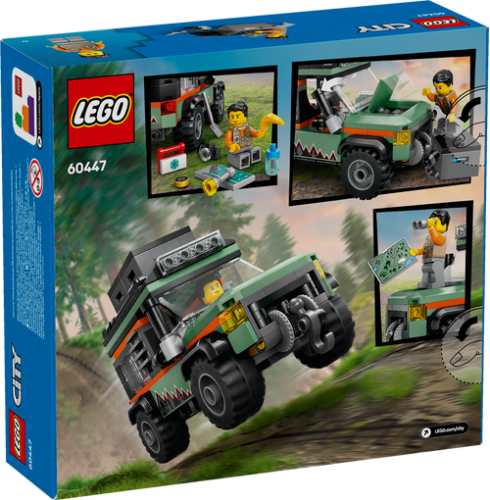 60447 City Off-Road 4x4 Mountain Truck - 3