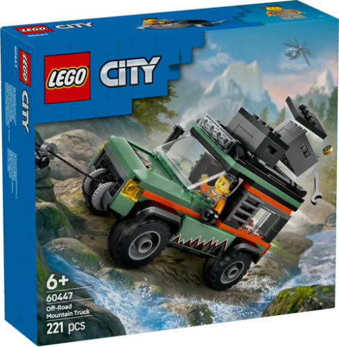 60447 City Off-Road 4x4 Mountain Truck - 2